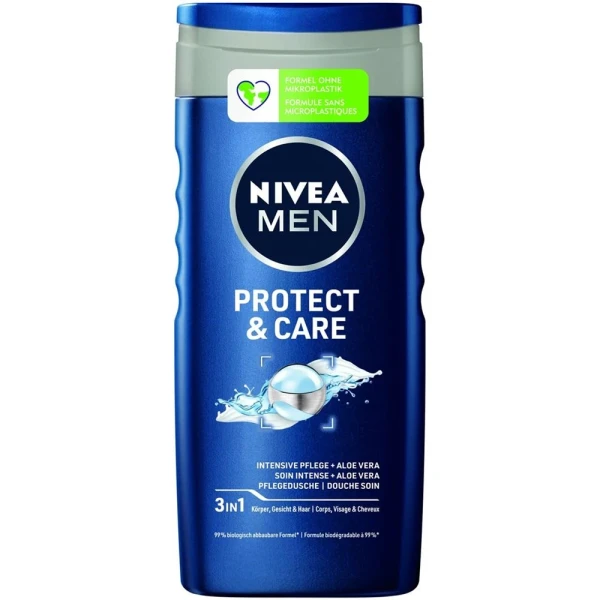 Hier sehen Sie den Artikel NIVEA Men Pflegedusche Protect & Care 250 ml aus der Kategorie Duschmittel und Peeling. Dieser Artikel ist erhältlich bei pedro-shop.ch