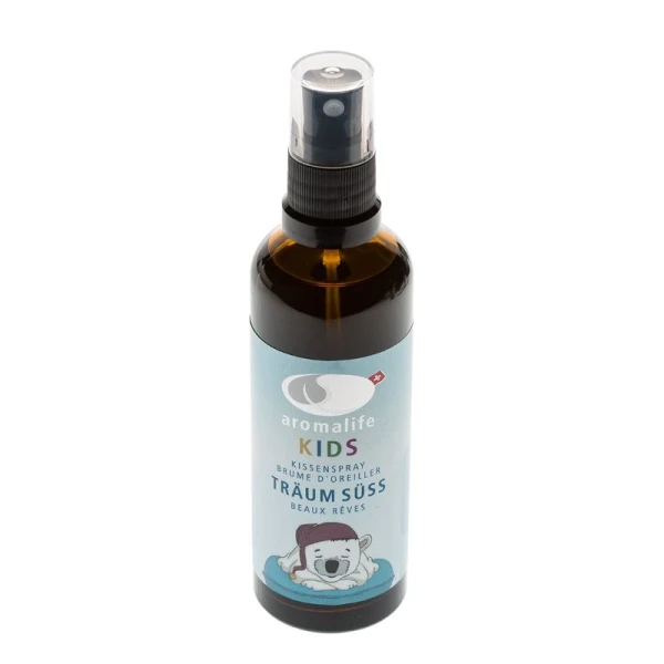 Hier sehen Sie den Artikel AROMALIFE Kids Kissenspray Träum süss 75 ml aus der Kategorie Raum-Deo. Dieser Artikel ist erhältlich bei pedro-shop.ch