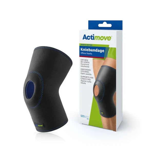 ACTIMOVE Sport Kniebandage M offene Patella