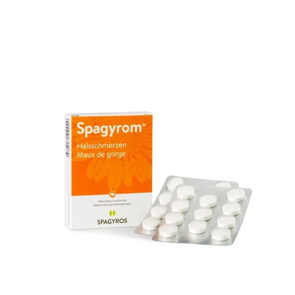 Hier sehen Sie den Artikel SPAGYROM Halsschmerzen Lutschtabl 22 Stk aus der Kategorie Arzneimittel der Liste D. Dieser Artikel ist erhältlich bei pedro-shop.ch
