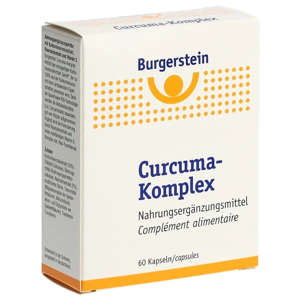 BURGERSTEIN Curcuma-Komplex Kaps Blist 60 Stk