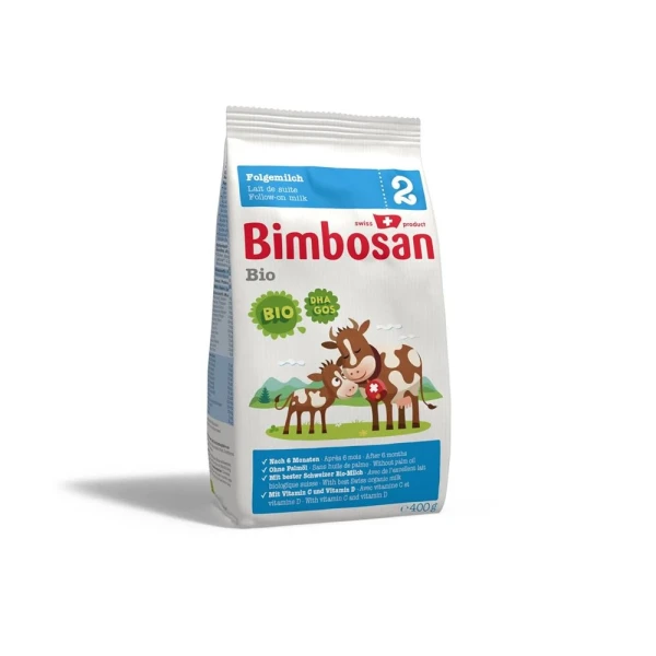 Hier sehen Sie den Artikel BIMBOSAN Bio 2 Folgemilch refill 400 g aus der Kategorie Milch und Schoppenzusätze. Dieser Artikel ist erhältlich bei pedro-shop.ch