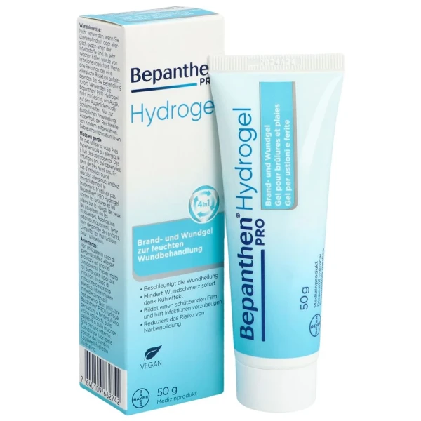 Hier sehen Sie den Artikel BEPANTHEN PRO Hydrogel Tb 50 g aus der Kategorie Andere Spezialitäten. Dieser Artikel ist erhältlich bei pedro-shop.ch