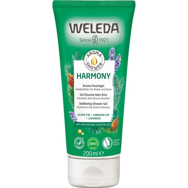 Hier sehen Sie den Artikel WELEDA Aroma Shower Harmony Tb 200 ml aus der Kategorie Duschmittel und Peeling. Dieser Artikel ist erhältlich bei pedro-shop.ch