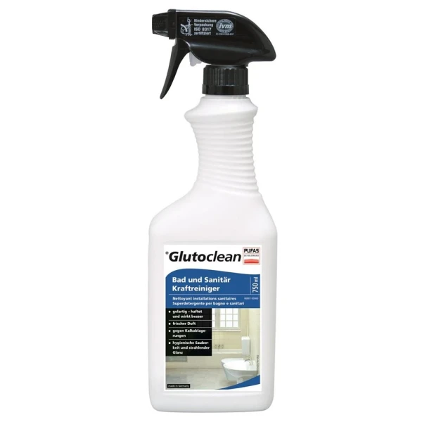 GLUTOCLEAN Bad+Sanitär Kraftreiniger 750 ml