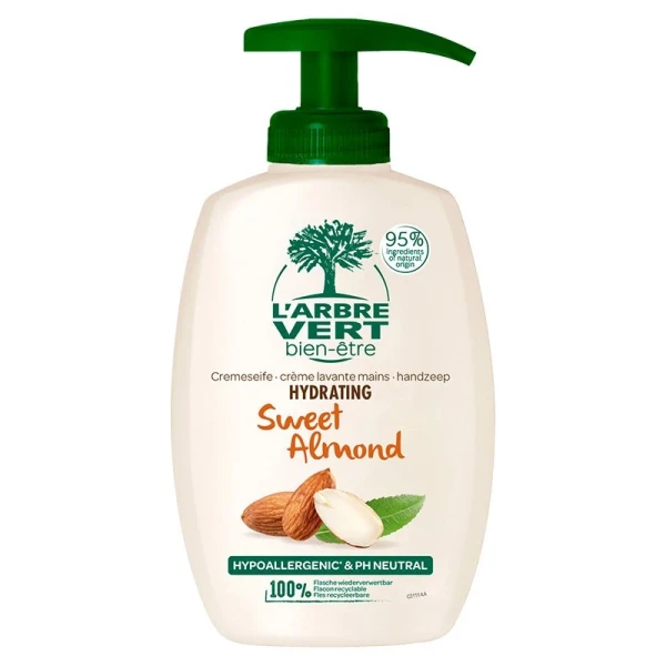 L'ARBRE VERT Öko Handseife Mandel 300 ml