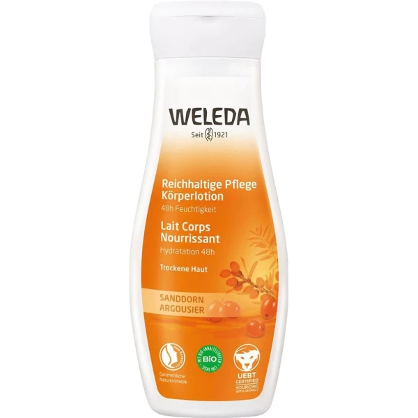 WELEDA Körperlotion Sanddorn reichhaltig 200 ml