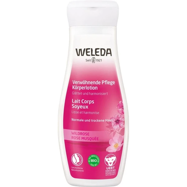 WELEDA Körperlotion Wildrose verwöhnend 200 ml