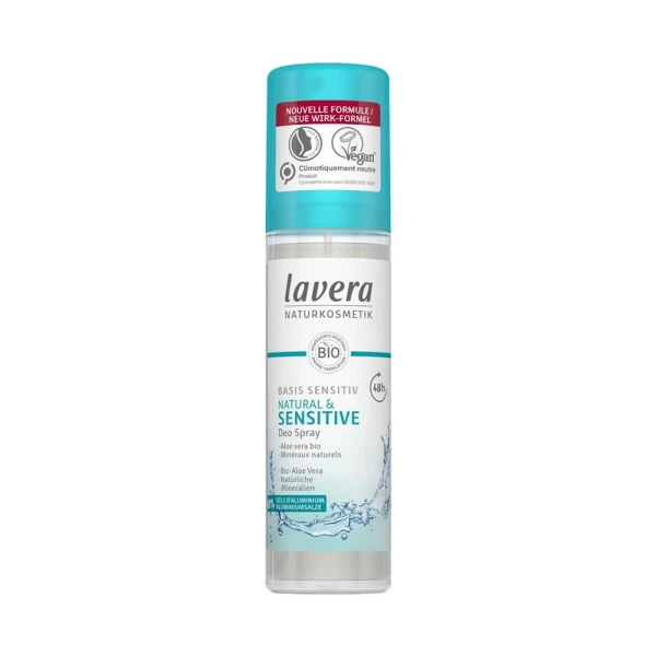 Hier sehen Sie den Artikel LAVERA Deo Spray basis sensitiv Nat & SENS 75 ml aus der Kategorie Deodorants Flüssige Formen. Dieser Artikel ist erhältlich bei pedro-shop.ch