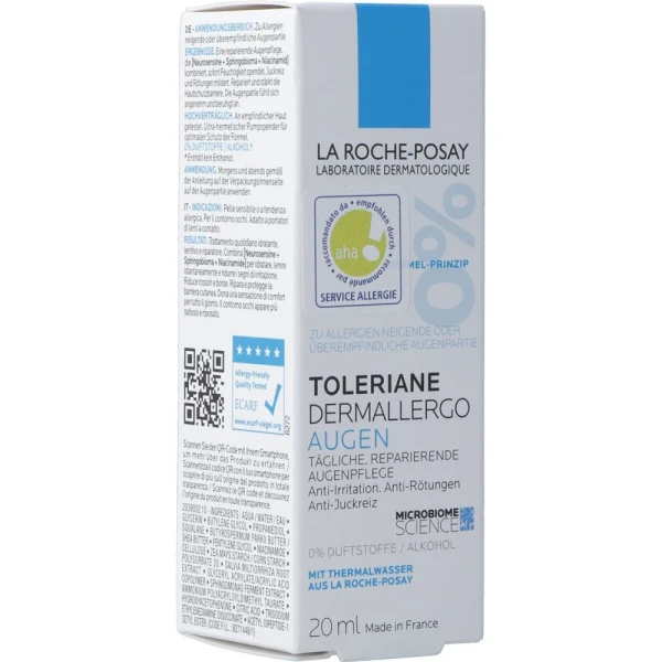 ROCHE POSAY Tolériane Dermallergo Augen AHA 20 ml