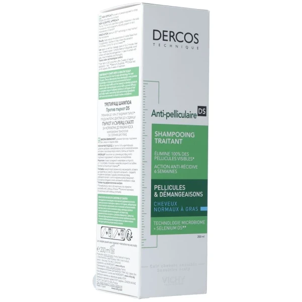 VICHY Dercos Shampoo Anti-Pell cheveux gras 390 ml