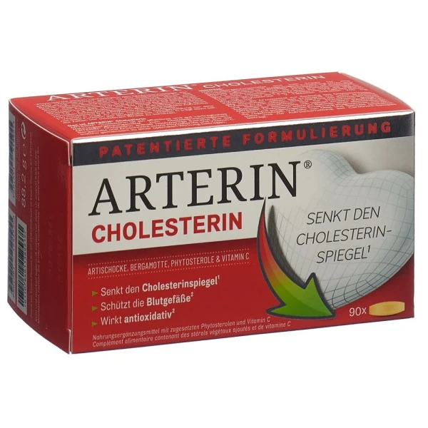 Hier sehen Sie den Artikel ARTERIN Cholesterin Tabl 90 Stk aus der Kategorie Nahrungsergänzungsmittel. Dieser Artikel ist erhältlich bei pedro-shop.ch