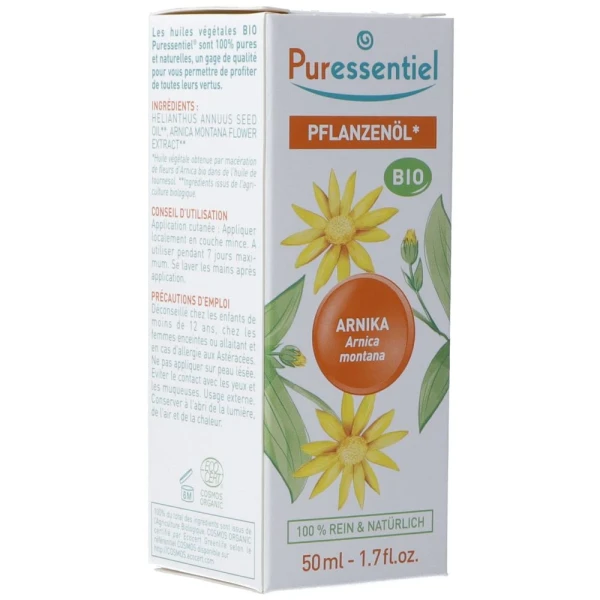 PURESSENTIEL Pflanzenöl Arnika Bio Fl 50 ml