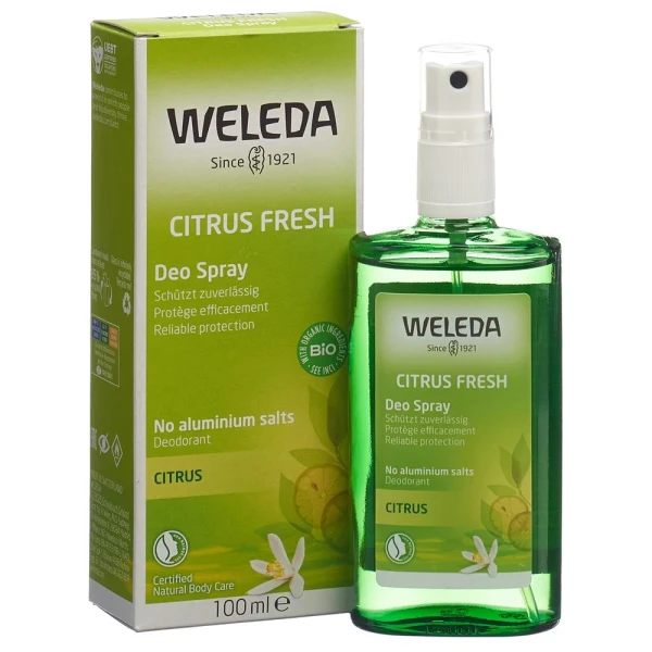 Hier sehen Sie den Artikel WELEDA CITRUS 24h Deo Spray (neu) 100 ml aus der Kategorie Deodorants Flüssige Formen. Dieser Artikel ist erhältlich bei pedro-shop.ch