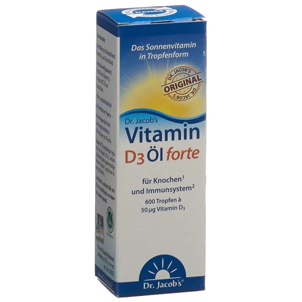 DR. JACOB'S Vitamin D3 Öl forte Fl 20 ml
