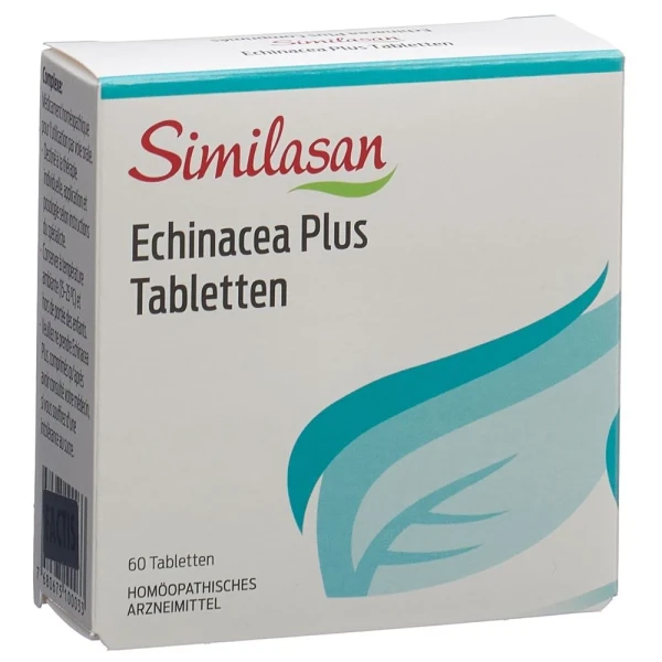 Hier sehen Sie den Artikel SIMILASAN Echinacea plus Tabl 60 Stk aus der Kategorie Homöopathische Arzneimittel. Dieser Artikel ist erhältlich bei pedro-shop.ch