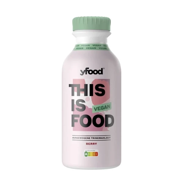 YFOOD Trinkmahlzeit Vegane Berry Fl 500 ml