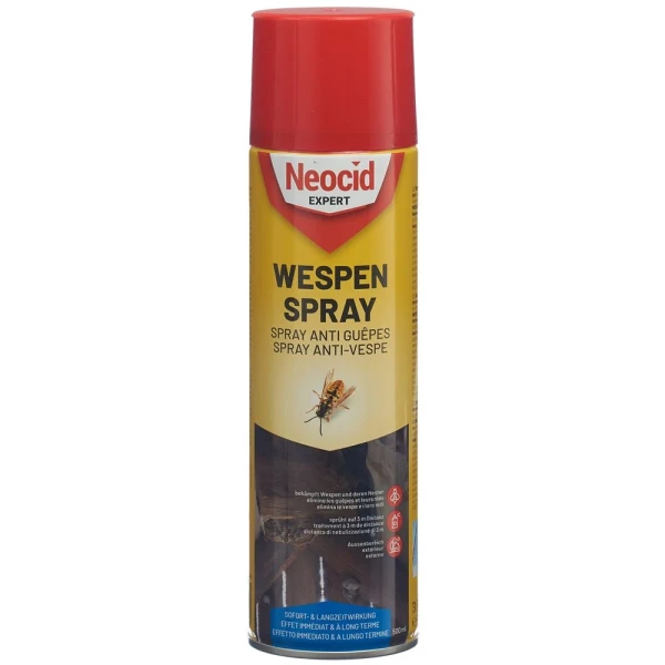 Hier sehen Sie den Artikel NEOCID EXPERT Wespen-Spray Forte 500 ml aus der Kategorie Insektizide & Zubehör. Dieser Artikel ist erhältlich bei pedro-shop.ch