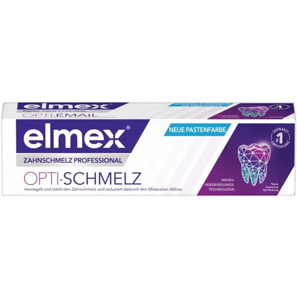 Hier sehen Sie den Artikel ELMEX PROF Opti-schmelz Zahnpasta Tb 75 ml aus der Kategorie Zahnpasta/Gel/Pulver. Dieser Artikel ist erhältlich bei pedro-shop.ch
