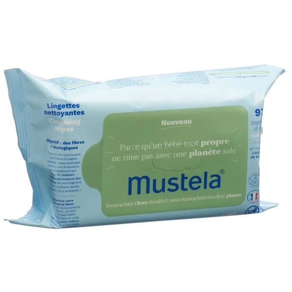 MUSTELA Reinigungstücher normale Haut Btl 60 Stk