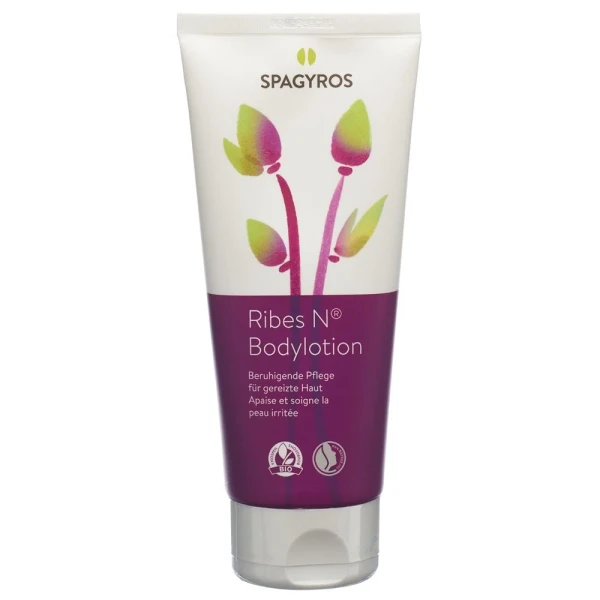 Hier sehen Sie den Artikel SPAGYROS Ribes N Bodylotion Tb 200 ml aus der Kategorie Körpermilch/Creme/Lotion/Öl/Gel. Dieser Artikel ist erhältlich bei pedro-shop.ch