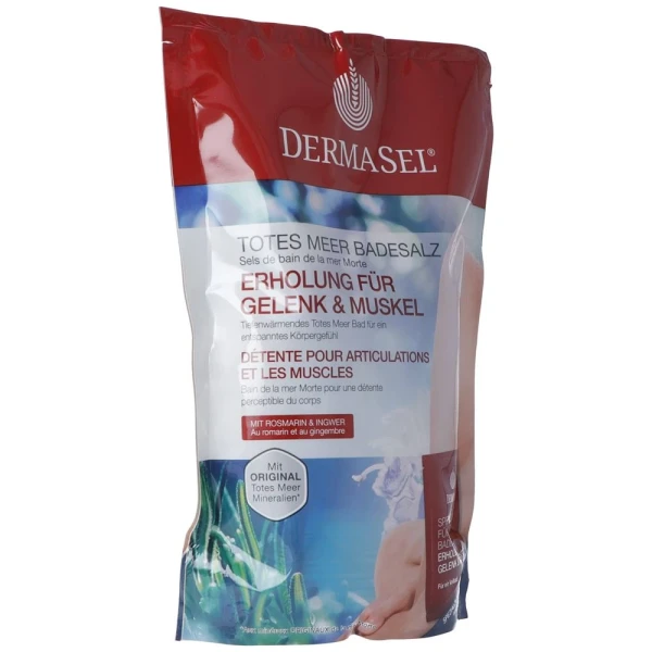 Hier sehen Sie den Artikel DERMASEL Badesalz Gelenk Muskel D/F/I 400 g aus der Kategorie Badezusätze und Zubehör. Dieser Artikel ist erhältlich bei pedro-shop.ch