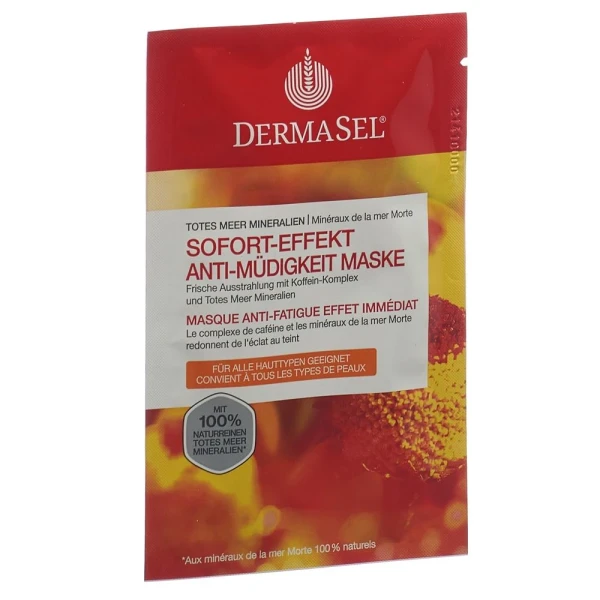 DERMASEL Maske Anti-Müdigkeit D/F Btl 12 ml