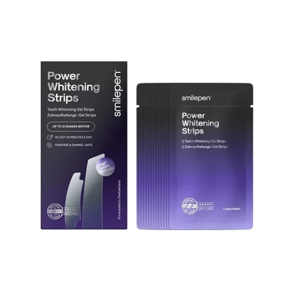 SMILEPEN Power Whitening Strips 14 x 2 Stk