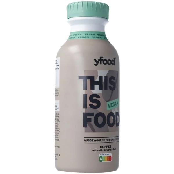 YFOOD Trinkmahlzeit Vegane Coffee Fl 500 ml