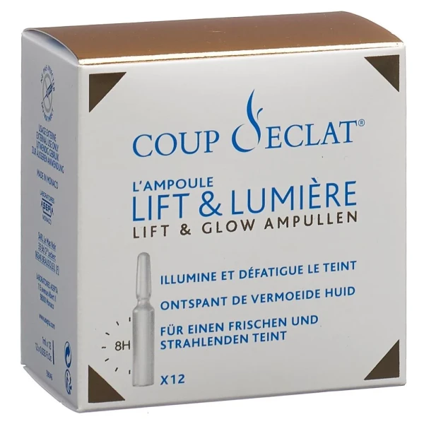 COUP D ECLAT Die Ampulle Lift & Glow 12 x 1 ml