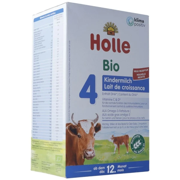 HOLLE Bio-Kindermilch 4 Plv 600 g