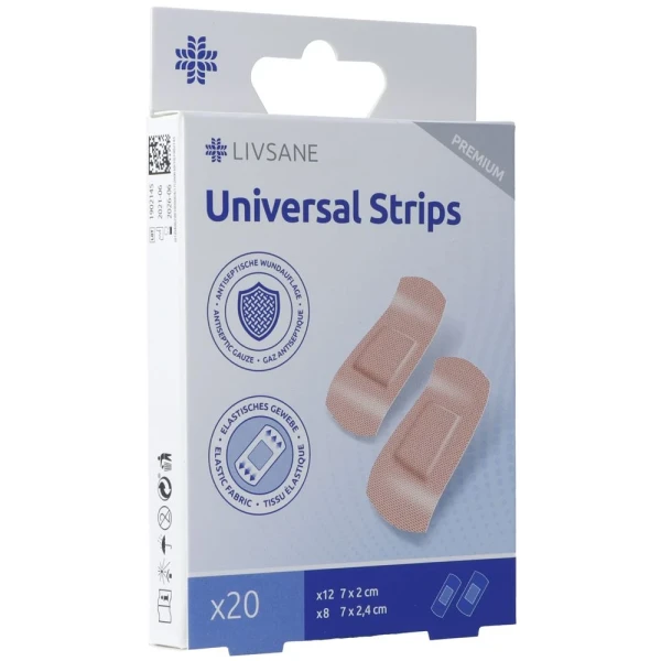 LIVSANE Premium Univer Pflaster Strips 20 Stk