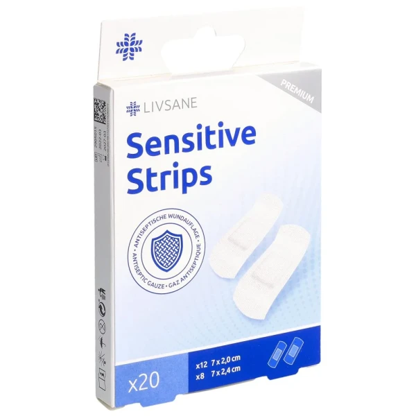 LIVSANE Premium Sensi Pflaster Strips 20 Stk