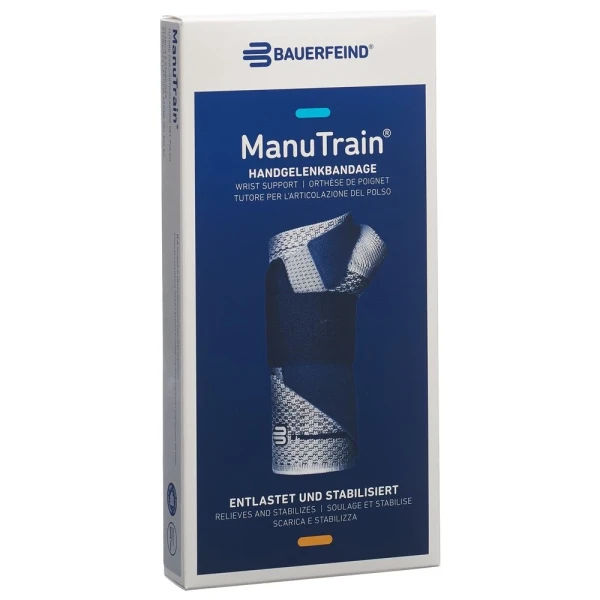 MANUTRAIN Aktivbandage Gr1 rechts titan