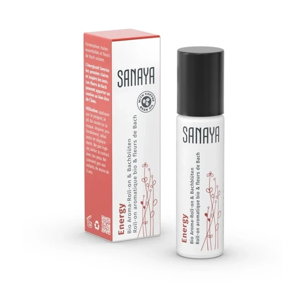 SANAYA Aroma&Bachblüt Roll on Energy Bio 10 ml