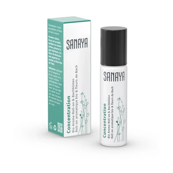 SANAYA Aroma&Bachblüt Roll on Concentr Bio 10 ml