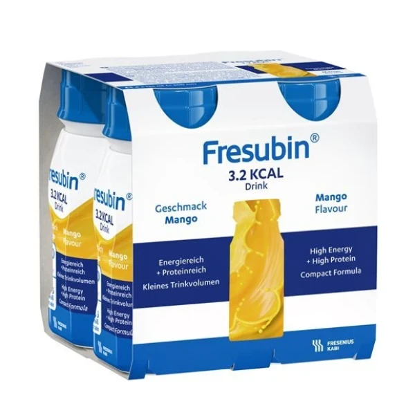 FRESUBIN 3.2 kcal DRINK Mango 4 Fl 125 ml