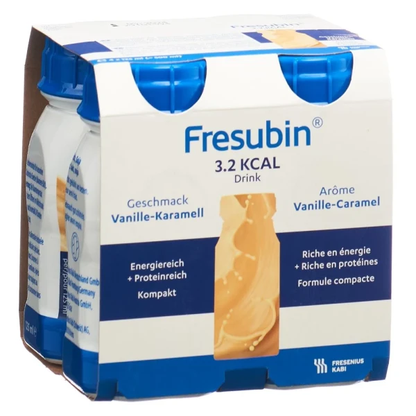 FRESUBIN 3.2 kcal DRINK Vani-Caramel 4 x 125 ml