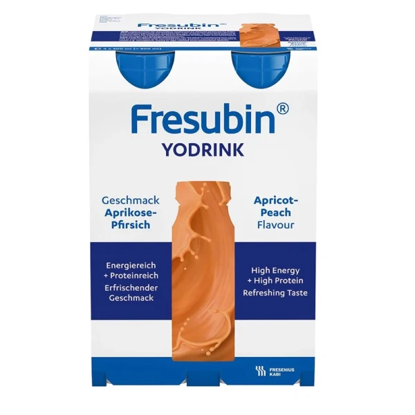 FRESUBIN YoDrink Aprikose-Pfirsich 4 x 200 ml
