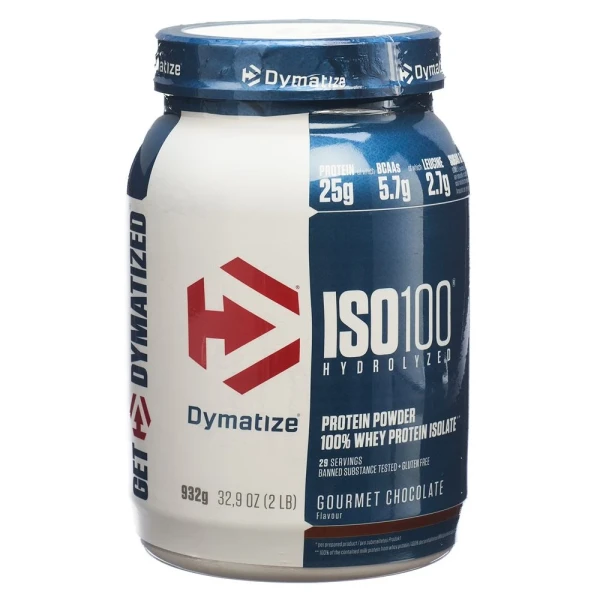 DYMATIZE Iso 100 Gourmet Chocolate Ds 932 g