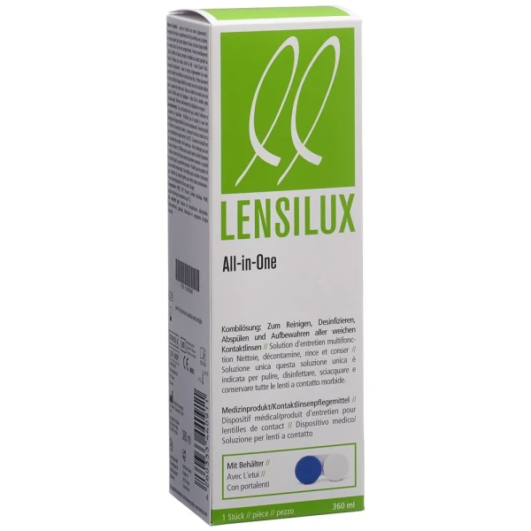 LENSILUX All-in-One Kombilösung +Behälter 360 ml