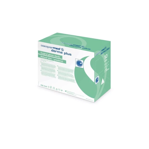 SEMPERMED Derma Plus 6.5 steril 50 Paar