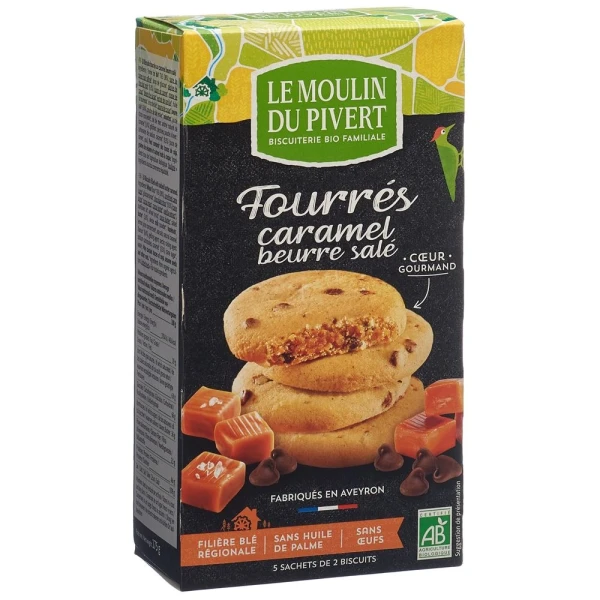LE MOULIN DU PIVERT Cookies Fourrés Choc 175 g