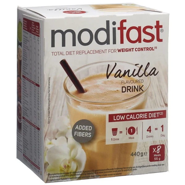 MODIFAST Drink Vanille 8 x 55 g