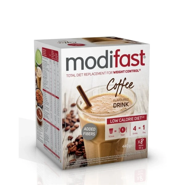 MODIFAST Drink Kaffee 8 x 55 g