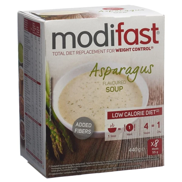 MODIFAST Suppe Spargel 8 x 55 g