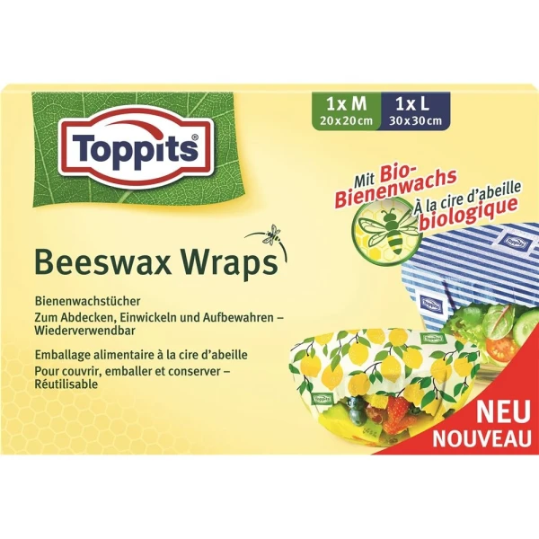 TOPPITS Bienenwachstücher 2 Stk