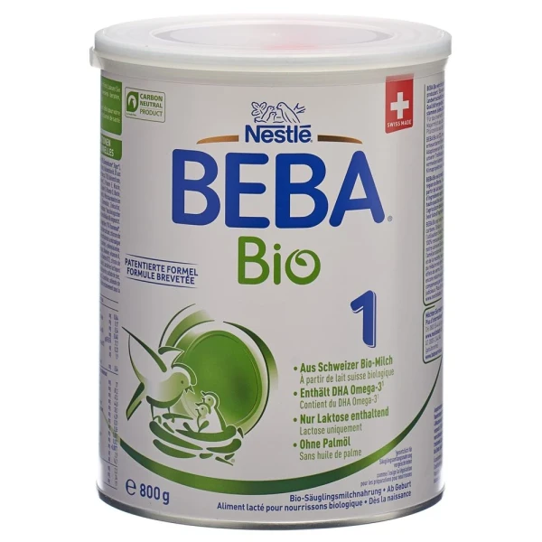 BEBA Bio 1 ab Geburt Ds 800 g