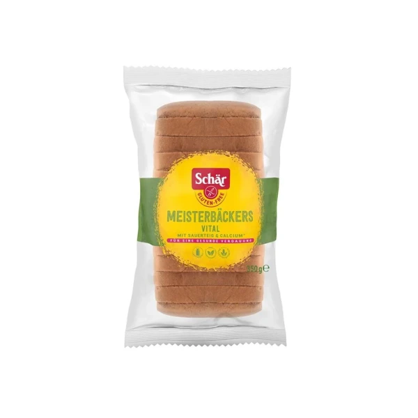 Hier sehen Sie den Artikel SCHÄR Meisterbäckers Vital glutenfrei 350 g aus der Kategorie Brot/Knäckebrot/Zwieback. Dieser Artikel ist erhältlich bei pedro-shop.ch