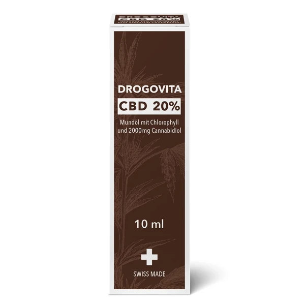 DROGOVITA CBD Mundöl 20 % Fl 10 ml